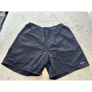 Patagonia Baggies Longs 7” Shorts Black Men’s Sz XL